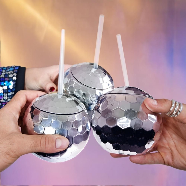 MikaMax Disco Ball Cups - Set of 3