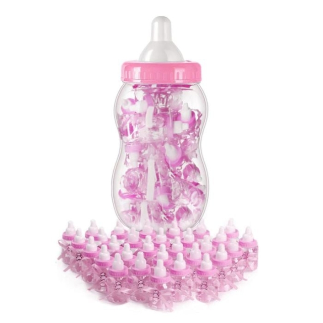 MikaMax Baby Bottle Pink - 24pcs