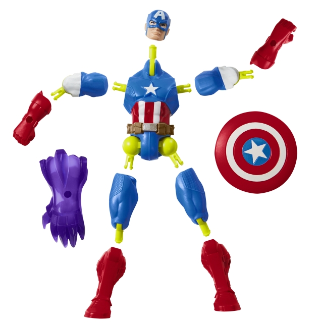 AVENGERS Marvel Captain America Mix Mashers Action Figure (F9267)