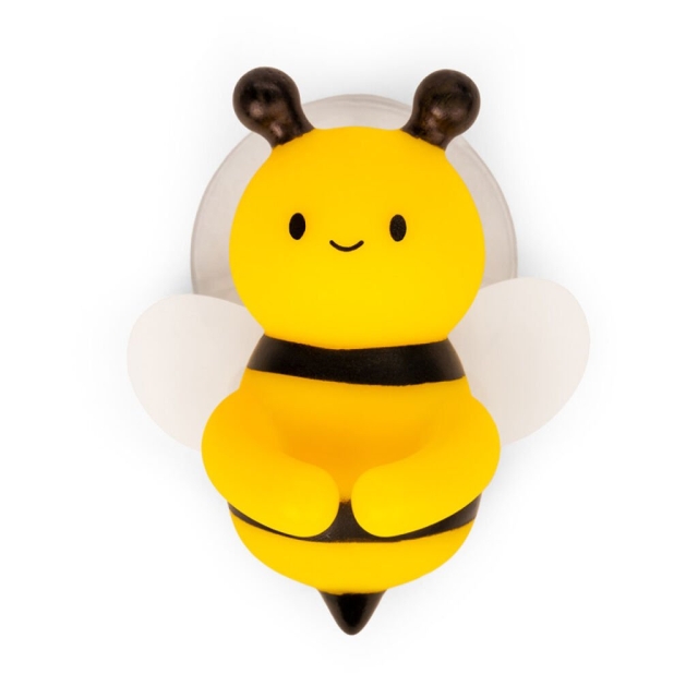 Kikkerland Bumble Bee Toothbrush Holder - 5.5 cm x 6.75 cm x 3.25 cm