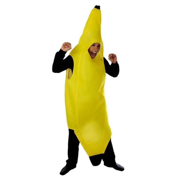 MikaMax Banana Costume - Adult (03939)
