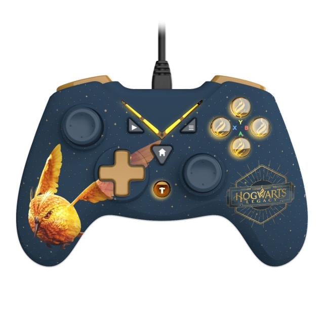 Trade Invaders Harry Potter - Wired Controller for Xbox One/ PC with 3M Câble - Golden Vivet