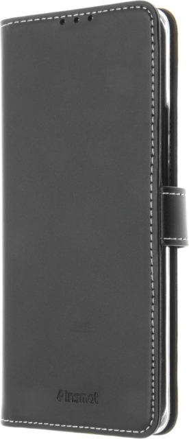 Insmat Exclusive Flip Case wallet case, Oneplus 8, black