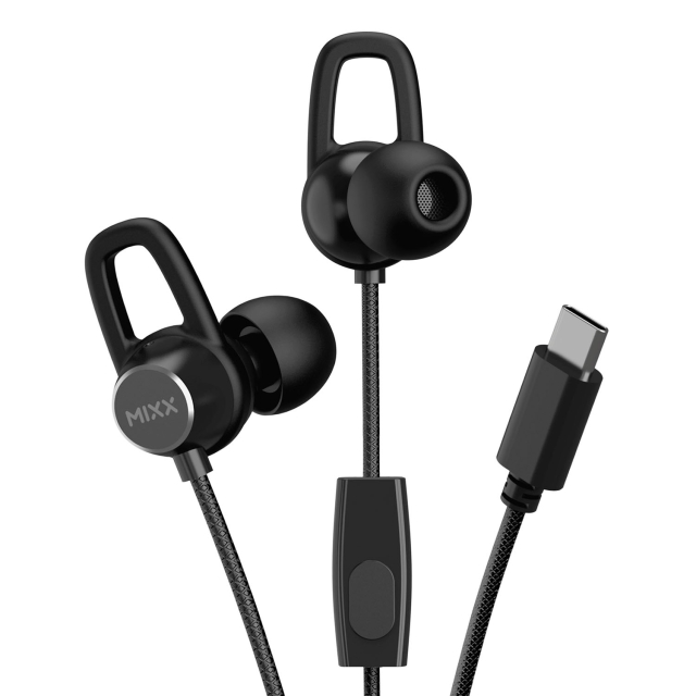 MIXX Headphone Soundport USB-C In-Ear Wired Black