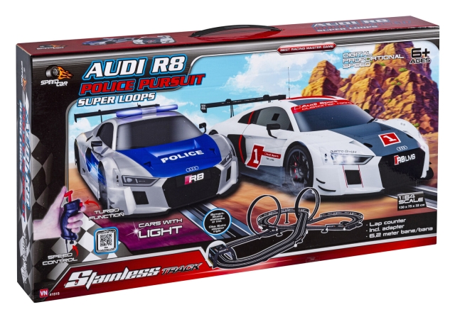 Speed Car Audi Police Chase 1:64 (41515)