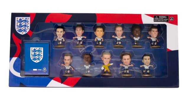 Soccerstarz England Team Pack 11 figure (2024 Version)