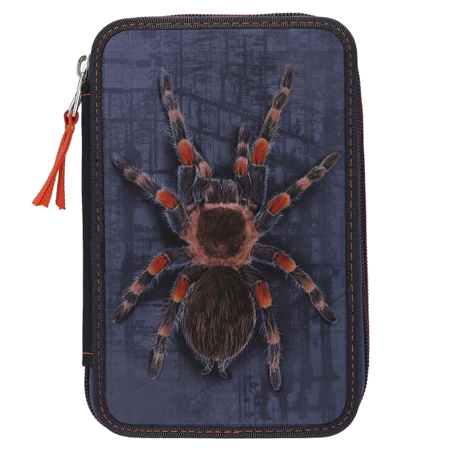 Dino World Adventure World Double Pencil Case With Spider - (0413332)