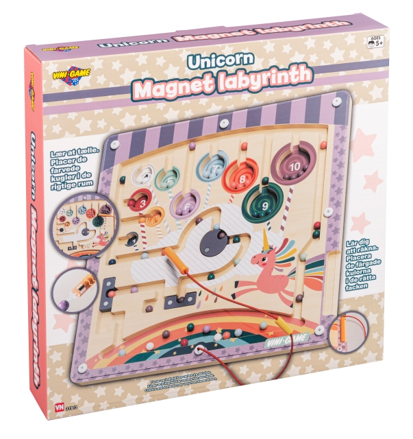 Vini Games Unicorn Wood/Magnet Game (31913)