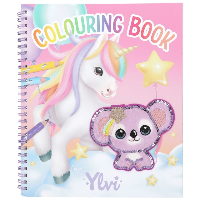 Ylvi Colouring Book With Sequins - (0413587)