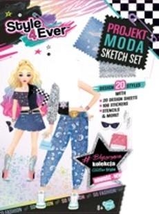 Style 4 Ever Fashion Designer Mini Sketch Set - (3151)