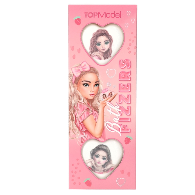 TOPModel TOPModel Printed Bathfizzers BEAUTY and ME - White, Pink - 30g each