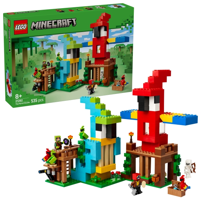 LEGO Minecraft - The Parrot Houses (21282.)