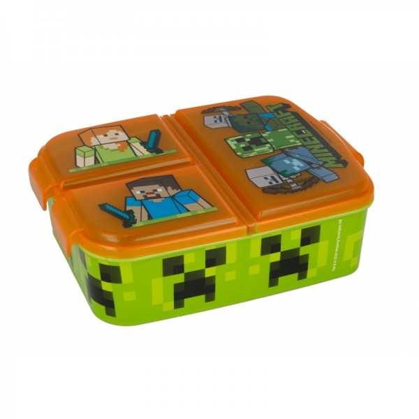 MINECRAFT Stor - Multi Compartment Sandwich Box  - Minecraft (088808735-40420)