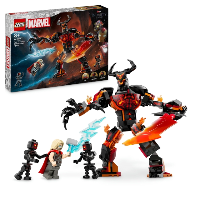 LEGO Super Heroes - Thor vs. Surtur Construction Figure (76289.)