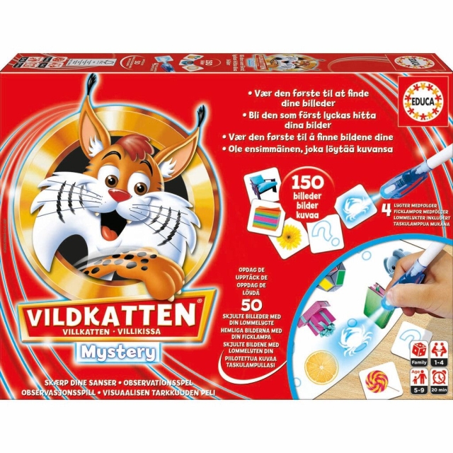 Educa Vildkatten - Mystery 150 Pieces (78-19603)