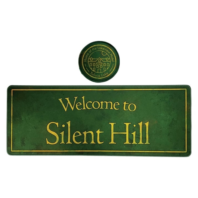Fanatik Silent Hill XL Desk Pad and Coaster Set