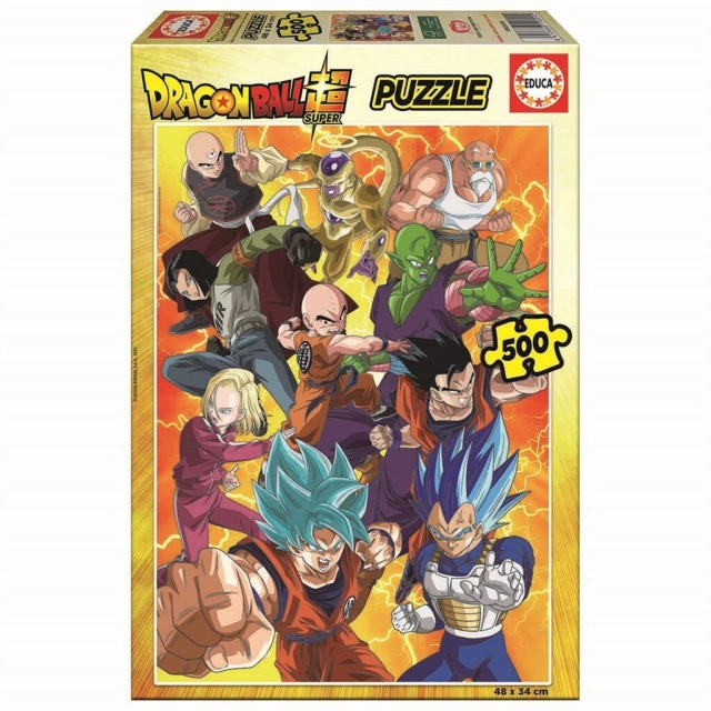 Educa Puzzle - 500 Pieces - Dragon Ball Super (80-19009)