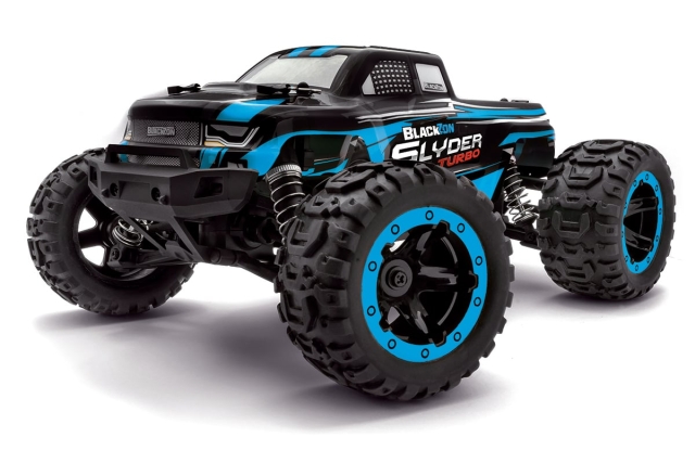 Blackzon Slyder MT Turbo 1/16 4WD 2S Brushless - Blue (540209)