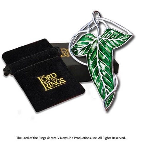 Noble Collection Replica - Leaf of Lorien - brooch - The Lord of the Rings