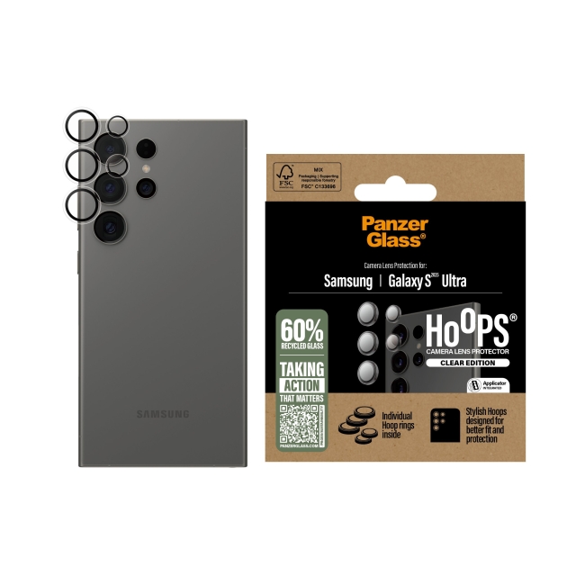 Panzer Glass - Hoops Lens P Galaxy S25, transparent
