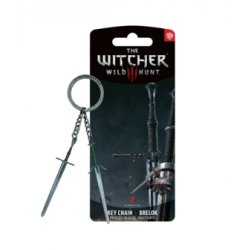 Good Loot The Witcher 3 Geralt Two Swords Keychain