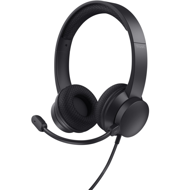 Trust Ayda PC-headset ENC USB Svart