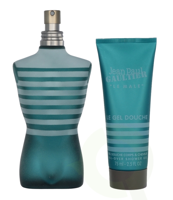 Jean Paul Gaultier Le Male Giftset 200 ml Edt Spray 125ml/Shower Gel 75ml