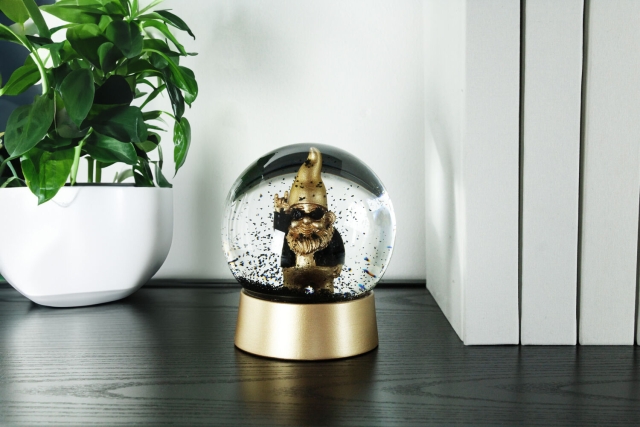 Winkee Snow Globe Dwarf Rocker - Gold