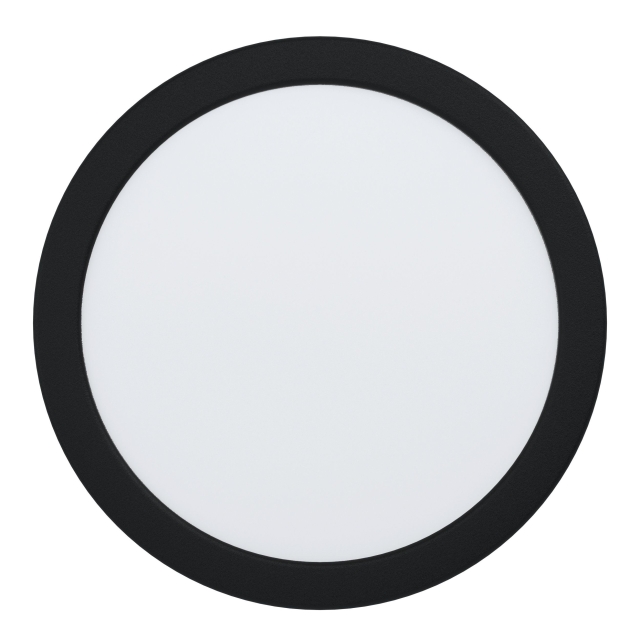 Eglo Fueva-Z Smart Recessed Light Ø21.6 cm – Black, Zigbee & Bluetooth