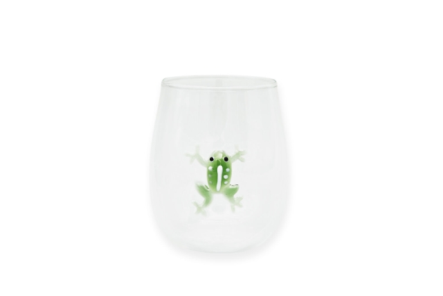 Winkee Drinking Glasses - Handmade Glasses Frog