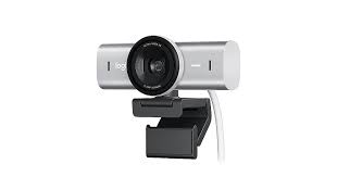 Logitech MX Brio Ultra HD 4K Collaboration and Streaming Webcam - Pale Grey
