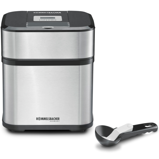 Rommelsbacher Glassmaskin  IM 12 Kurt  0,5l Rostfri  Sorbet,Glass Frusen Yogurt Slush