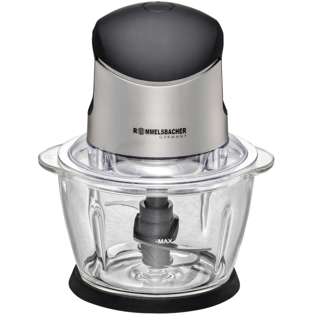 Rommelsbacher Minihackare 1,0l MZ 400  Glasskål 400W stark motor
