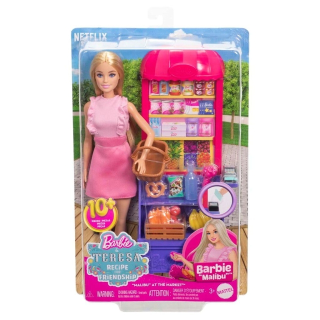 Barbie Recipe for Friendship Malibu Shopping Set - (960-2516)