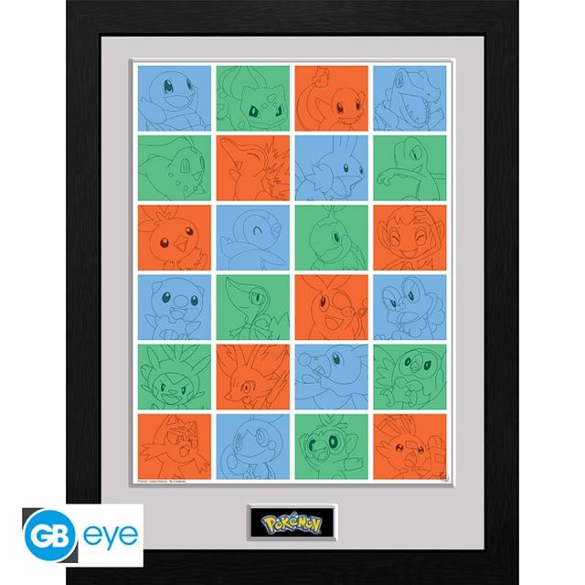 Abysse Framed Print First Partner Grid - 30.5 x 40.6 cm