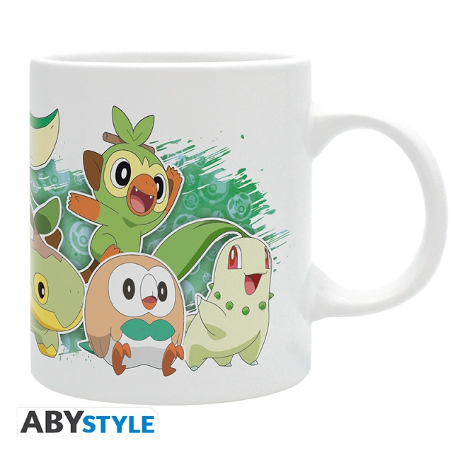 Abysse Pokemon Mug Grass Partners - Green - 320 ml