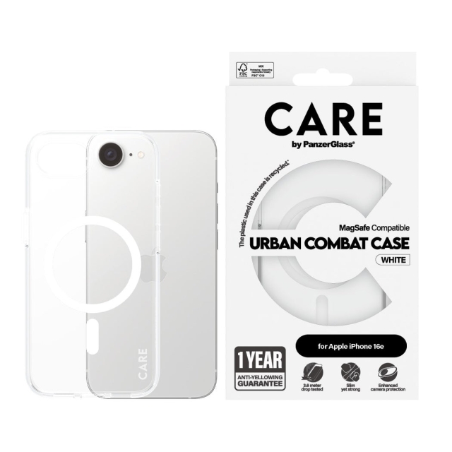 PanzerGlass CARE by PanzerGlass- Case Transparent - MagSafe - iPhone 16e