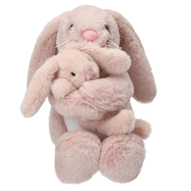 Princess Mimi Plush Bunny Nelly With Baby - (0413509)