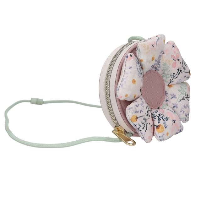 TOPModel TOPModel Small Shoulder Bag SUMMER FEELING - Soft Pink and Sage Green - 11x11x4 cm (413311)
