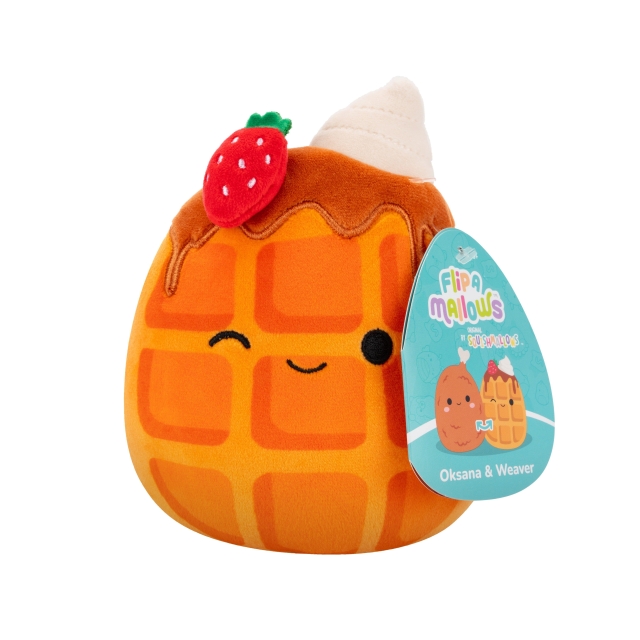 Squishmallows 13 cm - Flip A Mallows - Oksana and Weaver