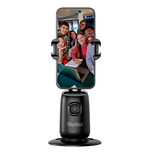 Rollei Desktop I with AI Tracking I Easy Creator - 9.5 x 9.5 x 13.5 - 18.8 cm