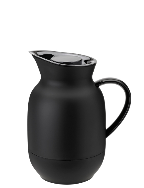Stelton Amphora Vacuum Jug 1 L (Soft Black)
