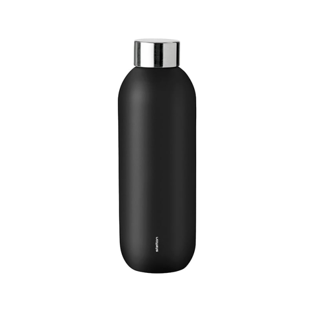 Stelton Keep Cool Vacuum Insulated Bottle 0.6 L (Black)