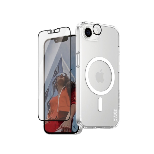 PanzerGlass CARE by PanzerGlass - Flagship 3-in-1 - iPhone 16e - Bundle