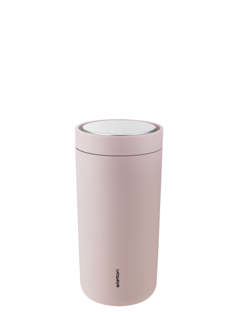 Stelton To-Go Click Vacuum Insulated Cup 0.4 L (Soft Rose)