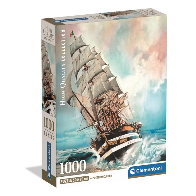 Clementoni Puzzle 1000 Pcs CB High Quality Collection Amerigo Vespucci
