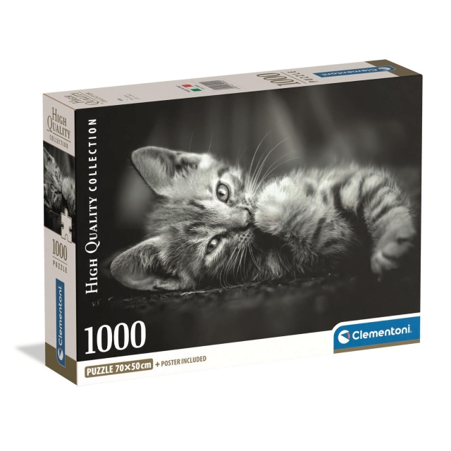 Clementoni Puzzle 1000 Pcs CB High Quality Collection Kitty