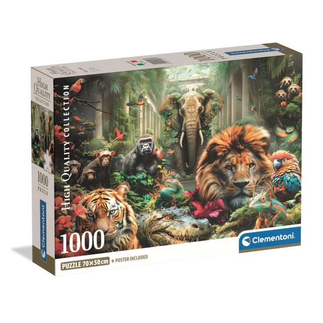 Clementoni Puzzle 1000 Pcs CB Mystic Jungle