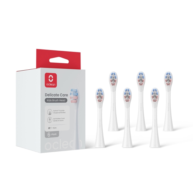 Oclean Brush Head Kids 6 Pack White