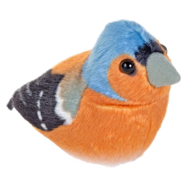 Wild Republic Plush Toy Bird With Sound 18 cm Chaffinch